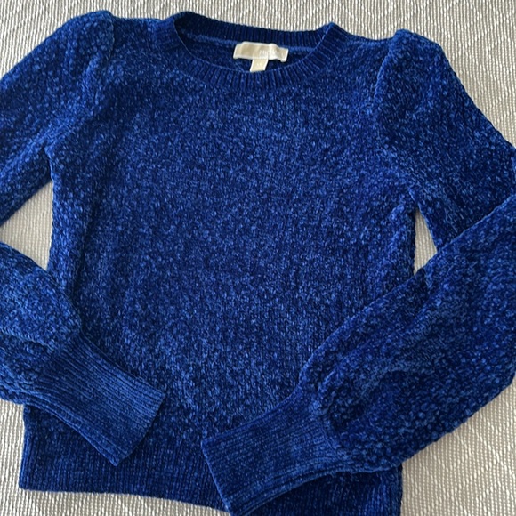 NWOT Michael Kors Velvet Sweater - Picture 2 of 10